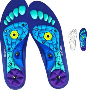 Magnetic Acupressure InsolesAcupressure Insoles for Women MenGet Relief for Painful FeetInsoles,Orthopedic Insoles for Women and Men Relieve Tired （Size can be Trimmed）
