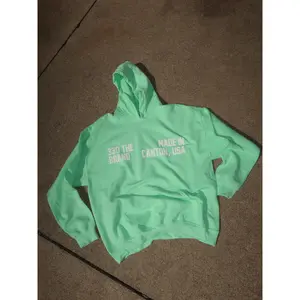 330 THE BRAND STATEMENT MINT GREEN HOODIE