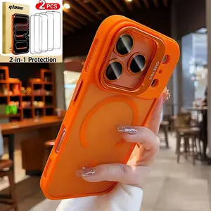 Phone Case: Phone Case - B65 Deluxe Case Featuring a Stainless Steel Lens Ring And Included Camera Film Is Perfectly Designed for The for iPhone 17 Pro, And Is Fully for iPhone 16 Pro Max, 15 Pro, 14, And 13. It Includes a Full-Cover Pro