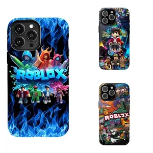 Roblox Phone Case  Waterproof Shockproof Protector with Impact Resistance Suitable for Suitable for iPhone 17/16/15/14/13/12/11 Pro Max/Plusand Samsung Galaxy S23-25, shock-absorbing, anti-drop protective case, lightweight, new fashion trend design tiktok