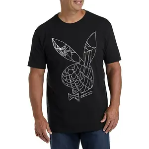 Playboy Bunny Silhouette Graphic Tee T Shirt Unisex