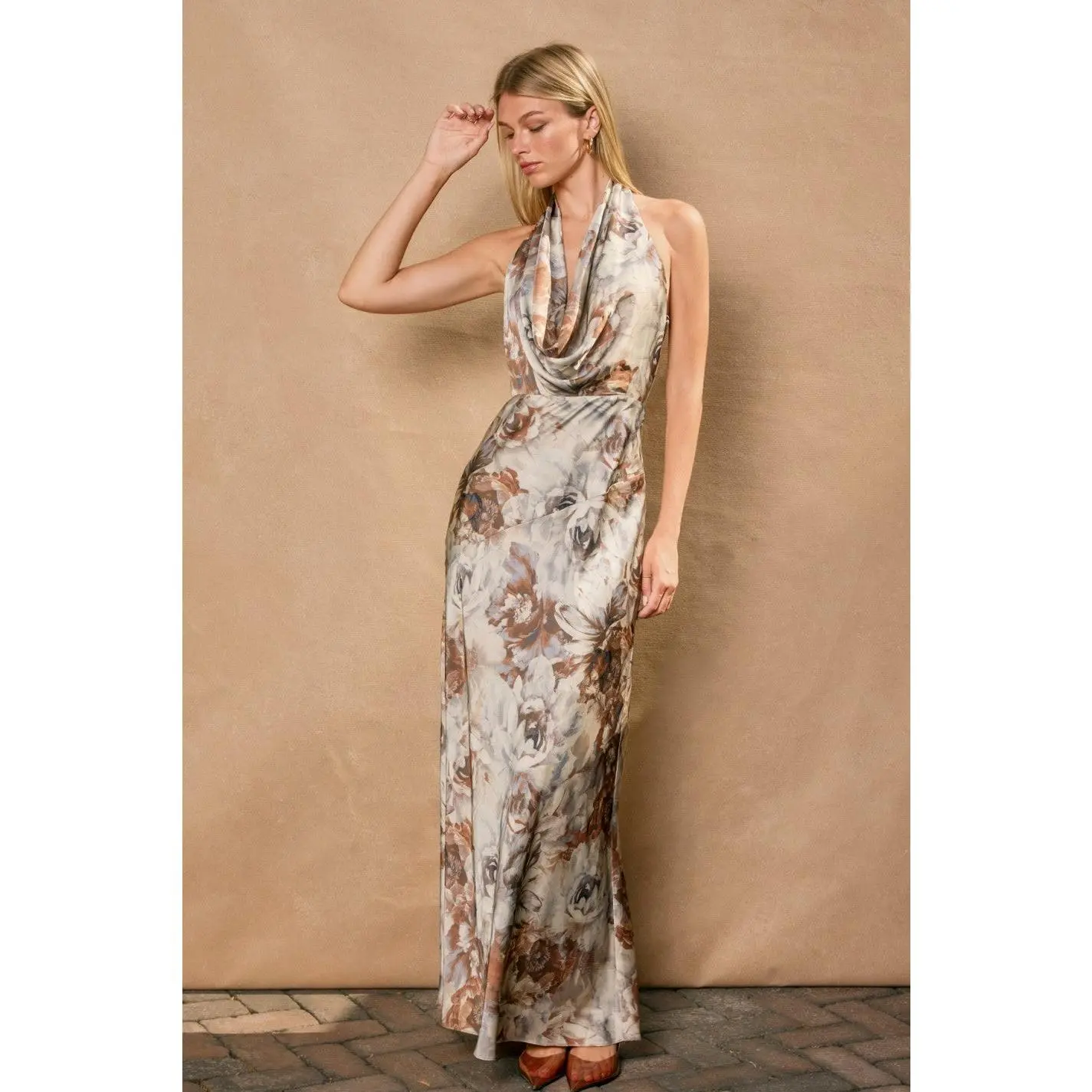 Maggie Satin Dress