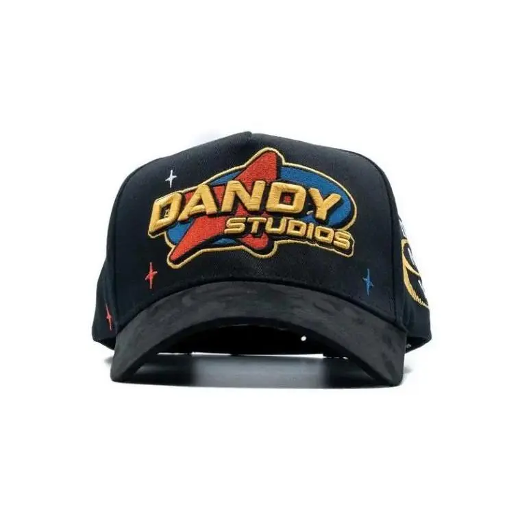 Unisex Polyester Baseball-Softball Cap - Limited Edition Dandy Studios Collaboration, 2026 Trend Elegant Design with Embroidered Logo, Casual All-Season Sports & Outdoor Hat