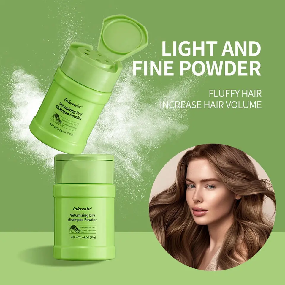 30g Hair Volumizing Powder, Oil Control No Rinse, Natural High Crown Hairstyle, Lazy Person Hair Care, Easy to Use, Long-Lasting Volume