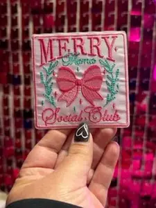 Merry Mama Iron On Patch