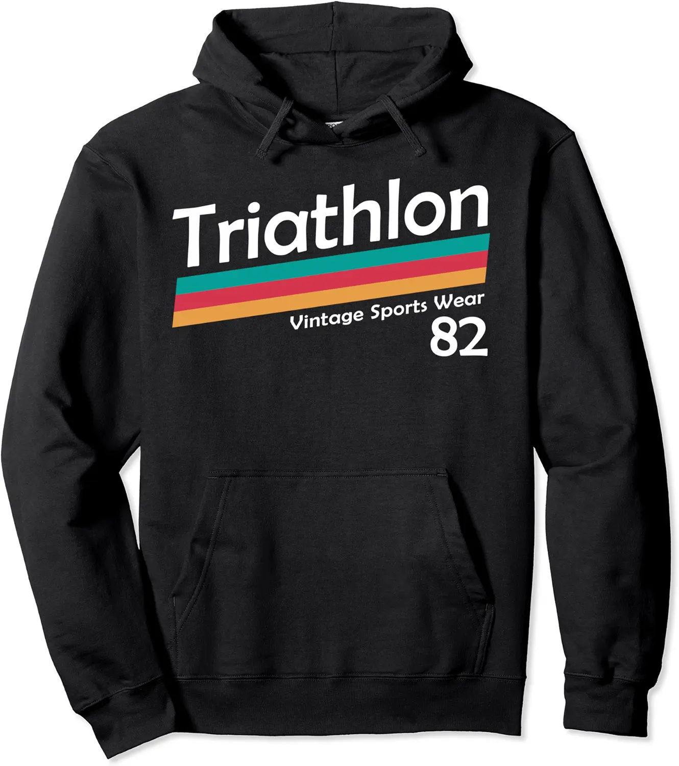 Retro Vintage Triathlon & Triathlete Clothing - Triathlon Pullover Hoodie - Yoandymira Shop 64B07Z9GTXZ9