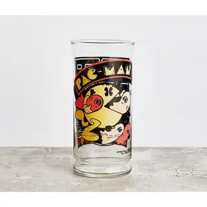 Bally Midway 1982 Pac-Man Tall glass - Vintage 1980's