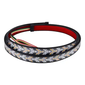 Truck Tailgate Strip Light LED, Red & Amber Lighting Bar Signal Break Reverse, Turn Signal Strip, Strobe Lights Warning Bar For Car SUV-multicolor-1PCS