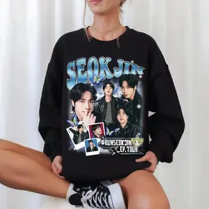 Retro Seokjin Kpop T-shirt, Run Seokjin Ep Tour 2025 Shirt, Jin Echo Album Shirt, Jin Don't Say You Love Me Shirt, Seokjin Shirt Sweater