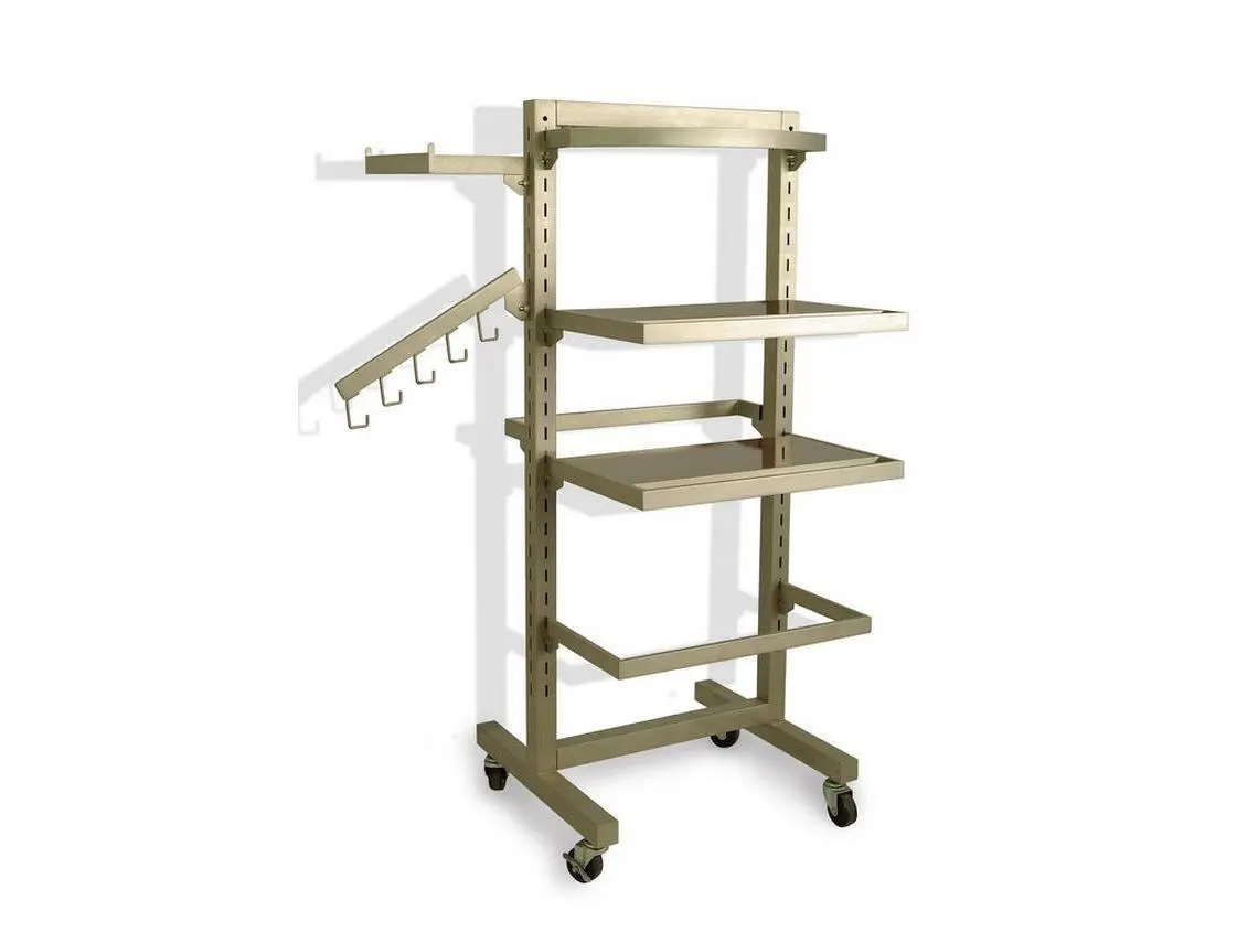 Double Displayer with Casters