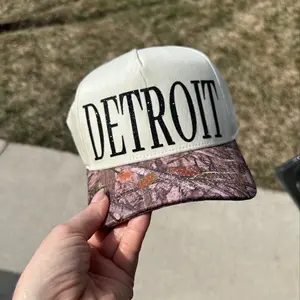 Detroit Sparkle Trucker Hat