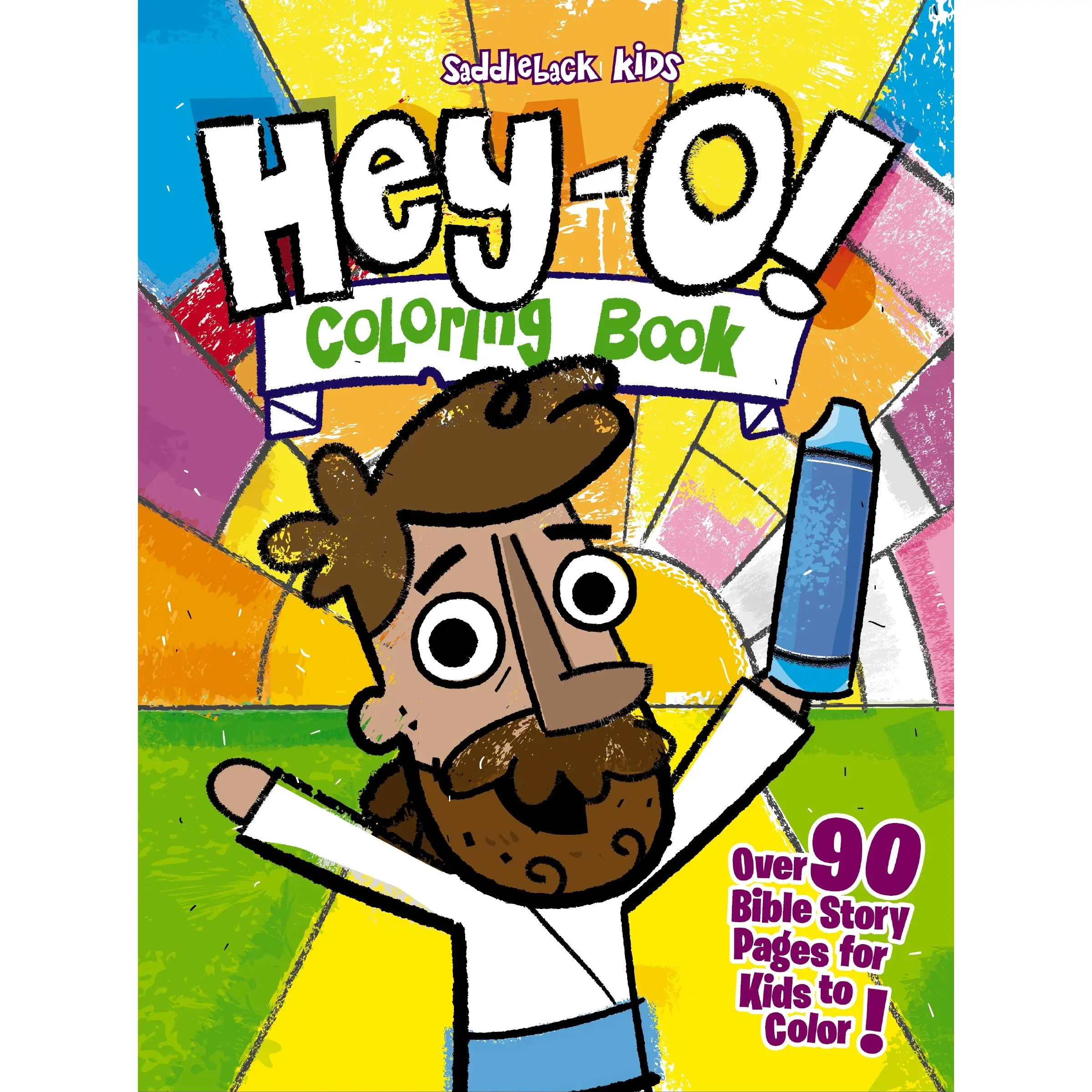 Hey-O! Coloring Book: Over 90 Bible Story Pages for Kids to Color by Saddleback Kids [Paperback Book]