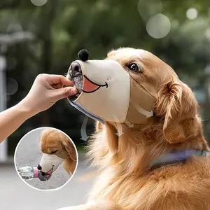 Dog Bite and Barking Prevention Mouth Mask, Muzzle, Pet Supplies for Small and Medium Dogs, Large Dog Anti-Eating Artifact