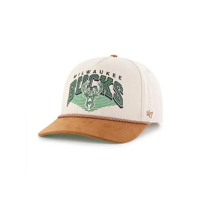 '47 Brand Pomona Wool Milwaukee Bucks Hitch Adjustable Hat