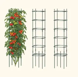 Vego Garden MaxGrow Tomato Tower 6 Tier - 3 Pack, Weather-Resistant, Adjustable Tiers, Customizable Spacing, Easy Storage, Plant-Friendly Surface, Built to Last