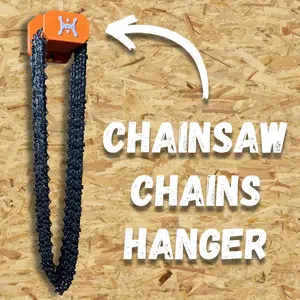 Chainsaw Chain Hanger Wall Mount Chainsaw Chain Hanger Wall Mount