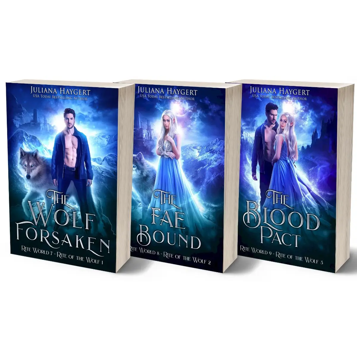 All 3 Books in the Rite of the Wolf Series (Signed, Soft Cover)