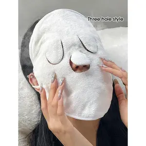 Hot compress towel hanging ear soft skin-friendly steam heating cold hot compress face towel wet compress irrigation face towel