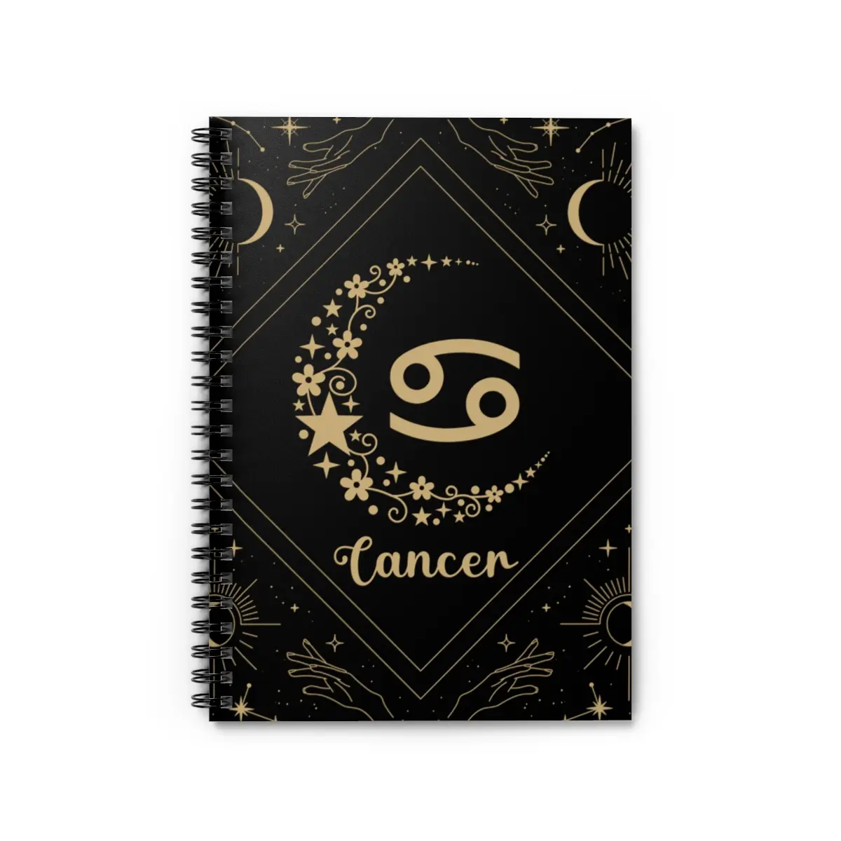 Cancer Notebook, Cancer Journal, Zodiac Journal, Notes, Craft Journal, Spiral Notebook Ruled Line, Goal Tracker, Dream Journal, Story Starter, Grocery Notebook