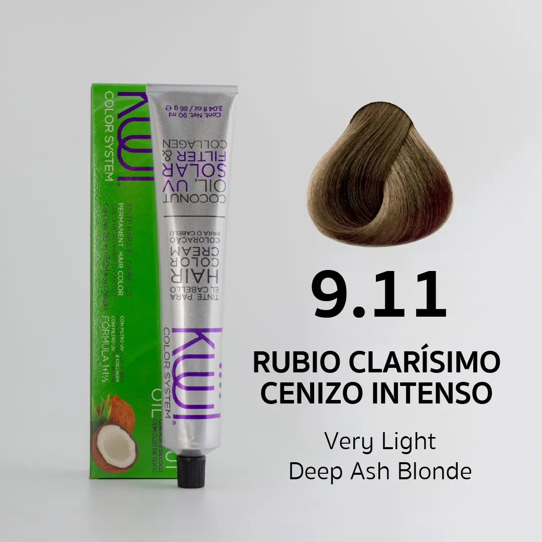9.11 - Very Light Deep Ash Blonde