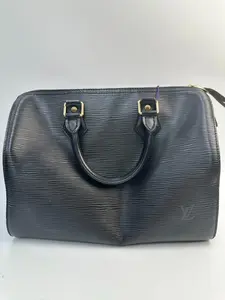 Pre-owned Louis Vuitton epi Shoulder Bags Speedy 25 in Black Leather KY02604【Z】