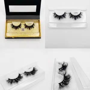 3D False Eyelashes, 1 Pair Wispy Full Volume Natural Cruelty Free Fluffy Curly Eyelash Set 15 mm