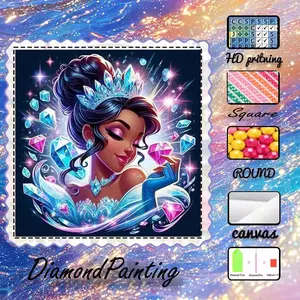 5D-DIY, premium velvet canvas, diamond art, Diamond Art Tools, diamond painting kit, gorgeous, magical, sparkling. AB diamond, fairy dust diamond, crystal diamond, perfect home decoration, handmade diamond art painting kit, special craft diamond art kit.