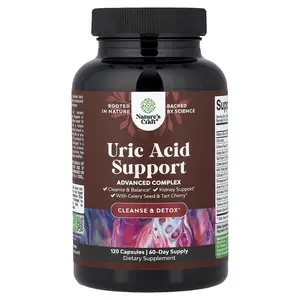 Nature's Craft Uric Acid Support With Celery Seed & Tart Cherry, 120 Capsules