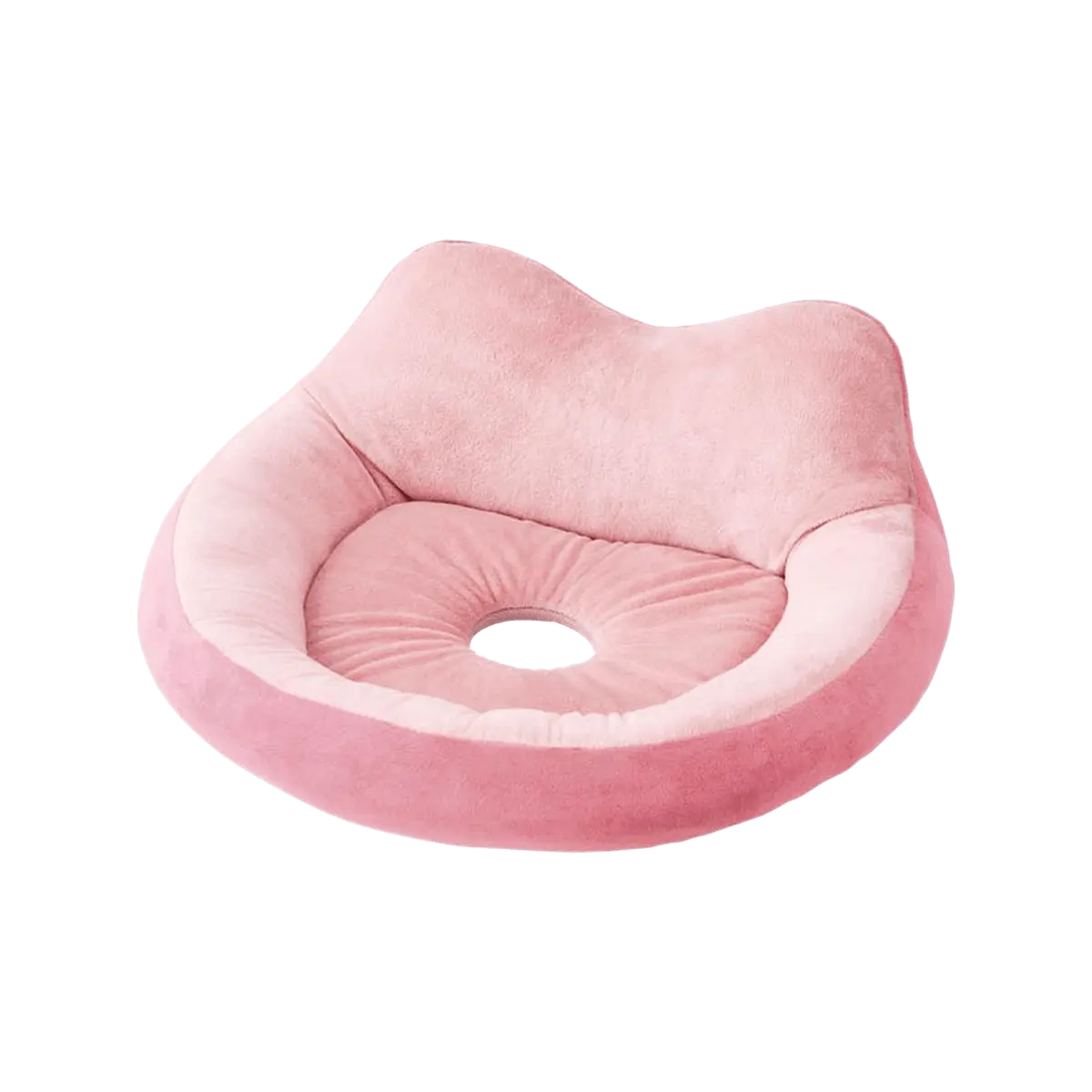 COGIT Pink Back Support & Pelvic Corrector Cushion - Ergonomic Butt Lift & Pressure Relief Seat Pad for Home & Office