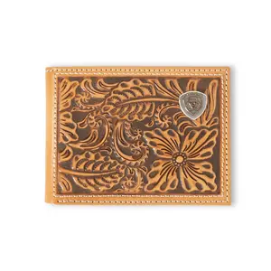 Ariat Bifold Floral Embossed Wallet
