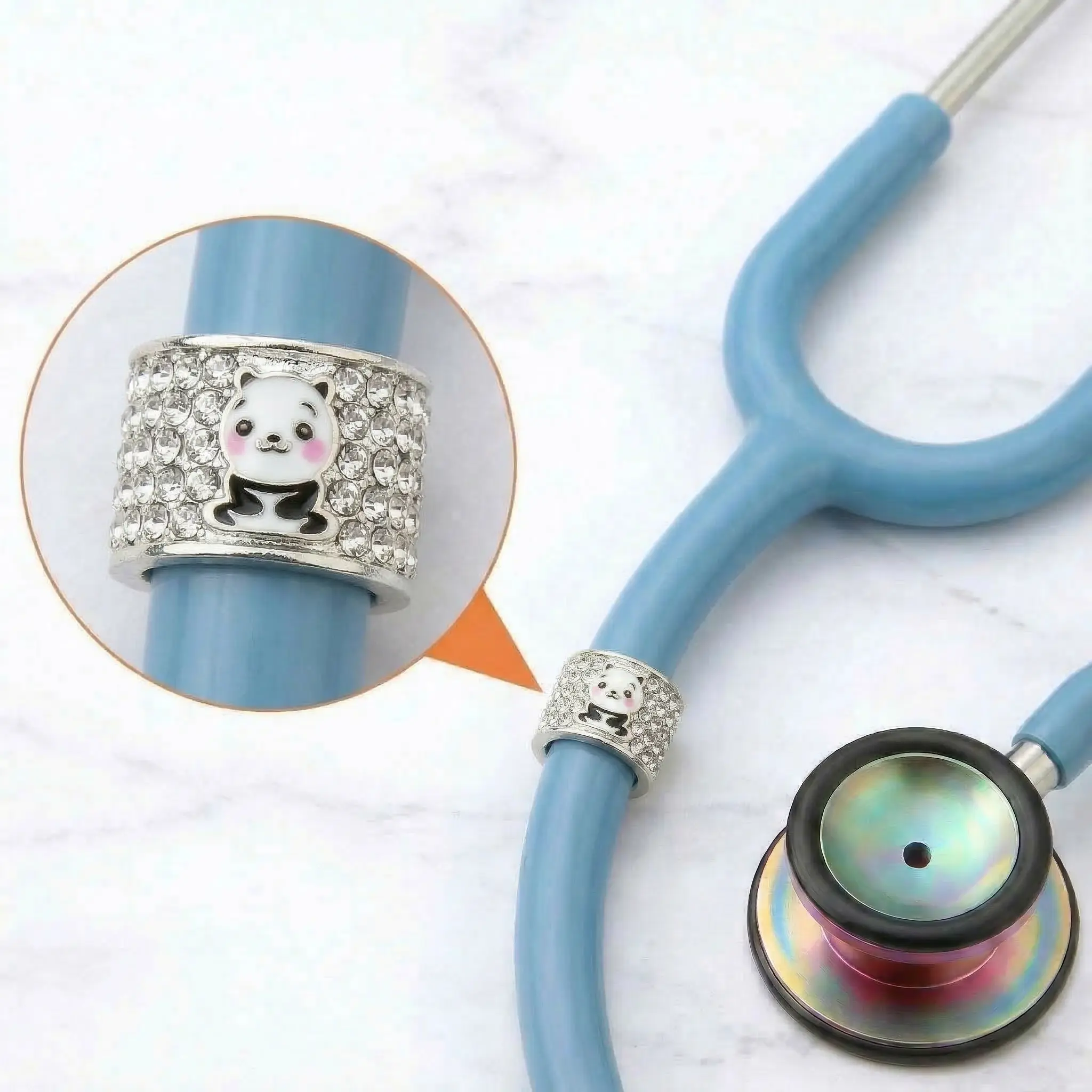 Panda Stethoscope Charm