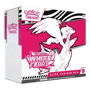 Scarlet & Violet Pokemon Elite Trainer Box White Flare