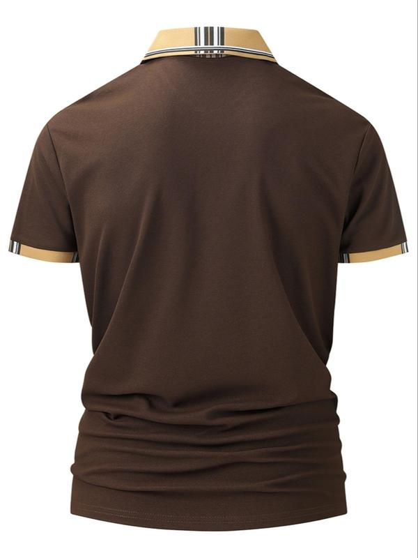 3pc A672 Lion Print British Style Men's Casual Short Sleeve Shirt, Golf Sports Polo Shirt, Golf Tournament Shirt, Summer Fitted Outdoor Wear 3pc A672 Lion Print British Style Men's Casual Short Sleeve Shirt, Golf Sports Polo Shirt, Golf Tournament Shirt, Summer Fitted Outdoor Wear