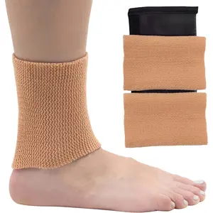 Ankle Gel Sleeves Pair-Quality Thickened Ice Skating Socks Cushioning and Protecting Ankles, Feet, and Legs, Suitable Figure Skating, Ice Hockey, Roller Skating, Inline Skating, Cycling, or Ski Boots