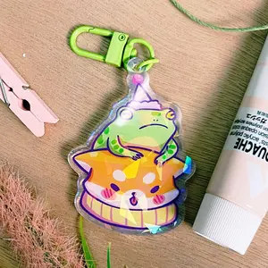 Shiba Toad Keychain