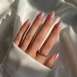 Lotus Almond Nails - Press on Nails