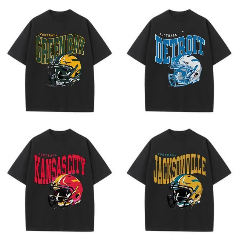 Retro Football All Team T-Shirts - Vintage Sportswear Collection - AG