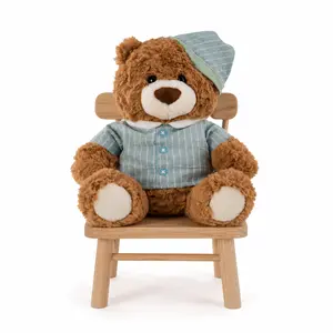 Gifford Bear Series Overalls Sitting Position Plush Doll For Home Decor Collection Gift-Giving & Kids Gift ,Holiday & Holiday Haul festive decoration Teddybear Stuffed Animal#Summervibes