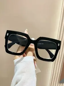 Fashionable Blue Light Blocking Glasses, Ultra-Light Durable Frame, Perfect for Work Learning, Computer Phone Daily Use, Casual Style