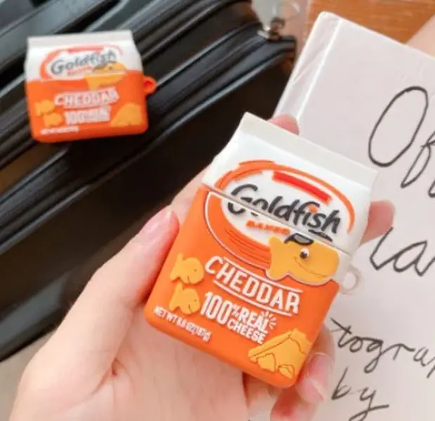 Goldfish Cheddar Cheese Snack Airpod Case