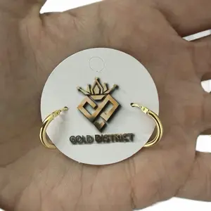 Unisex Small Plain Hoops - Stylish and Versatile Earrings for Everyday Wear