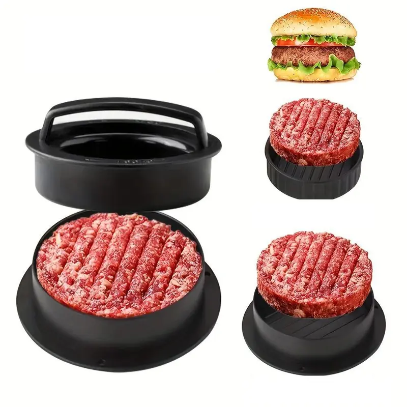 Patty Maker Mold, 1 Set Burger Press, Non-stick Hamburger Press, Father's Day Gift, Patty Maker Mold, Summer Kitchen Accessories, Lightweight