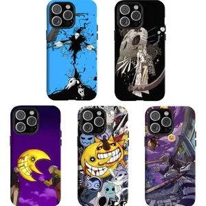 Y-S0ulll Eaterrr Lorrd Deathh Phone Case: The Ultimate Anime Accessory,Having good protective properties,for iPhone 16 15 14 13 12 11 17Pro Max,for Samsung S25 S24 S23 S22 Ultra,Protective Cover,give her/him a gift for Christmas and Th