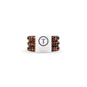 Teleties Tortoise Small Hair Ties