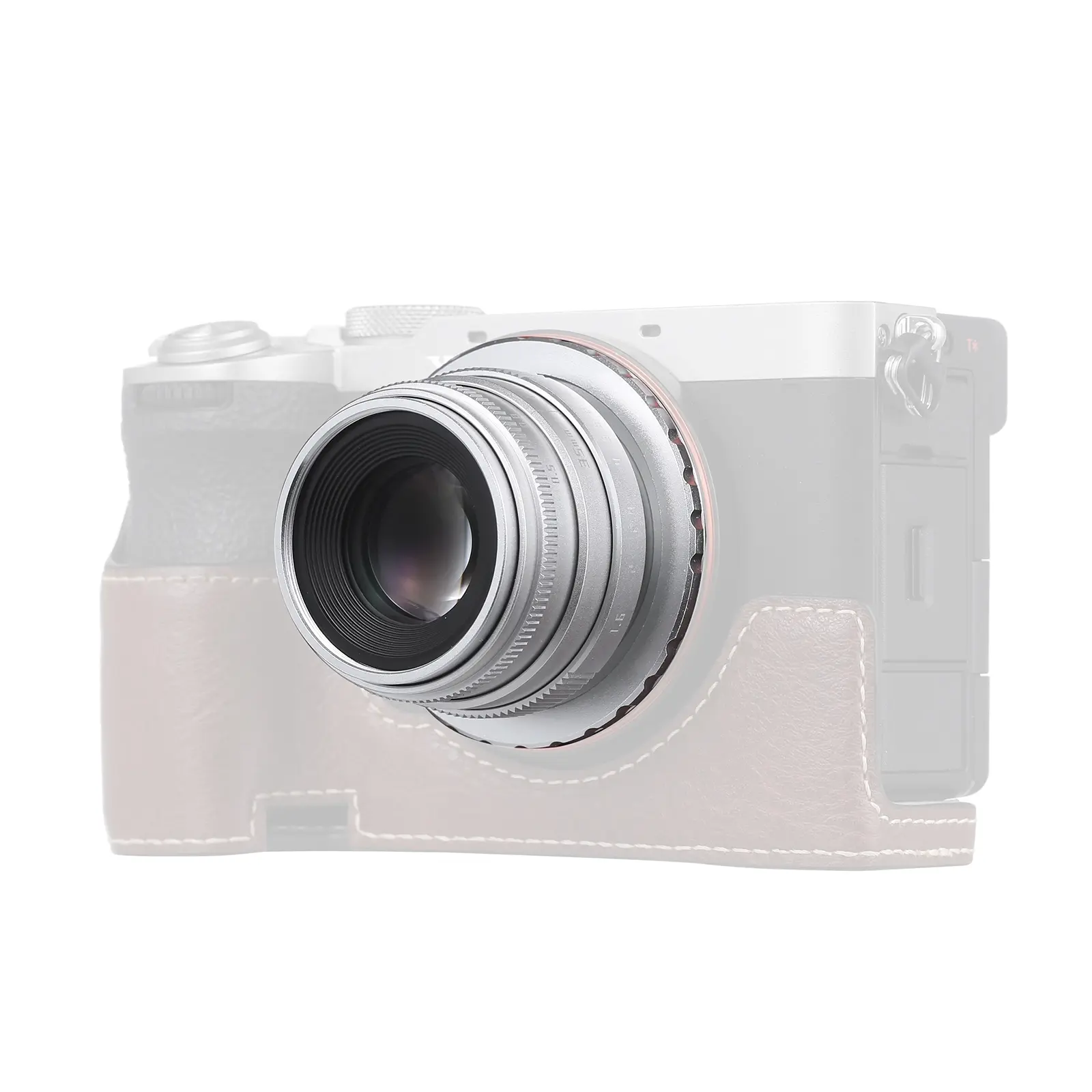 35mm F1.6 Manual Macro Lens for Nikon & Canon Dslr Cameras, Full Metal Construction, Excellent Close-Up Effect, Compatible with D3500, D7500, Eos Rebel T8i, 80D, Optical Lens