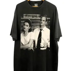 Ell!ot Stabler And 0livia Benson Shirt, Vintage graphic 90's Unisex Tshirt