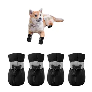 Soft-Sole Dog Boots – Waterproof, Non-Slip Footwear for Small to Medium Dogs (Teddy, Pomeranian) – Spring & Autumn Collection