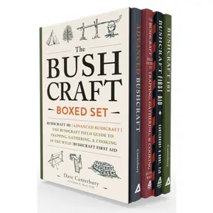 The Bushcraft Boxed Set: Bushcraft 101; Advanced Bushcraft; The Bushcraft Field Guide to Trapping, Gathering, & Cooking in the Wild; Bushcraft First Aid (Bushcraft Survival Skills Series)