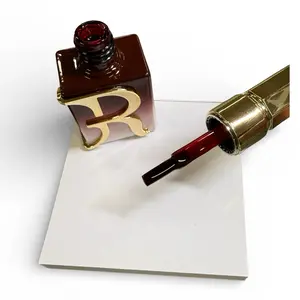 Red Jelly Gel - Premium Quality Gel and Brush for Shine & Smooth Nail Art Design (Gel Thạch đỏ rụ vang)