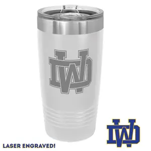 Downingtown West Laser Engraved Tumbler - 20oz